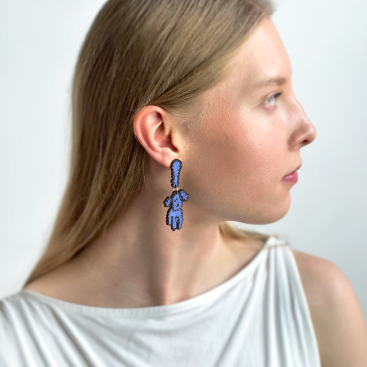 Earrings | KOIRAT | sininen