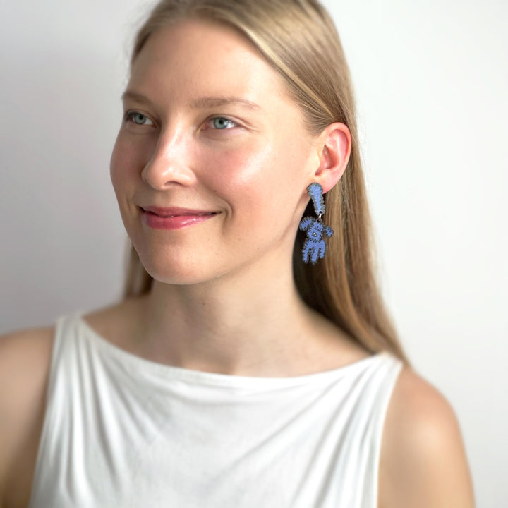 Earrings | KOIRAT | sininen