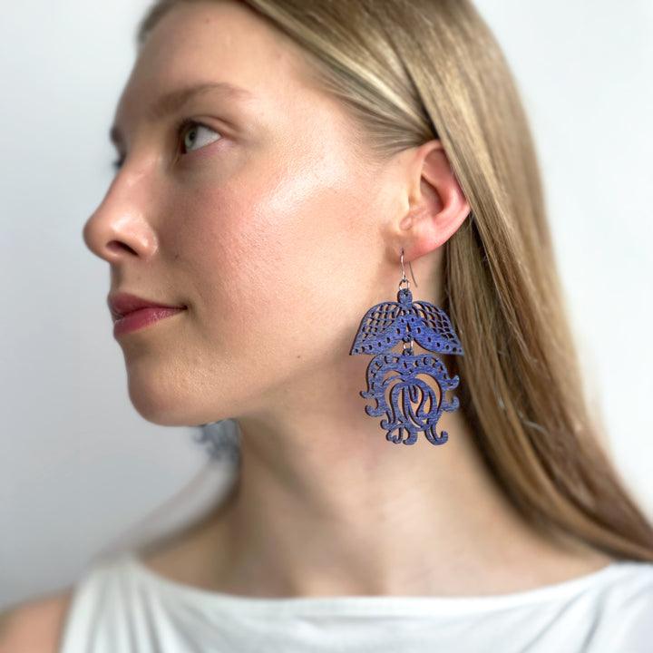 Earrings | PARATIISI | blue