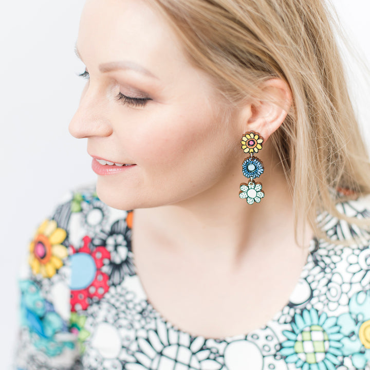 Earrings | KUKKARALLAKETJU