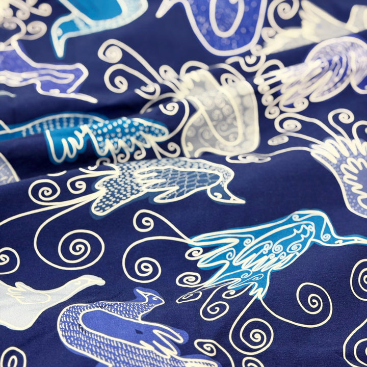 Toivehulmu | Maxi Dress | FILIGRAANIT | blue