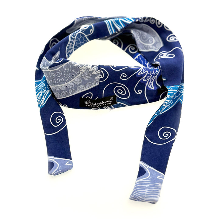 Lirpukka Jersey Scarf | FILIGRAANIT | blue