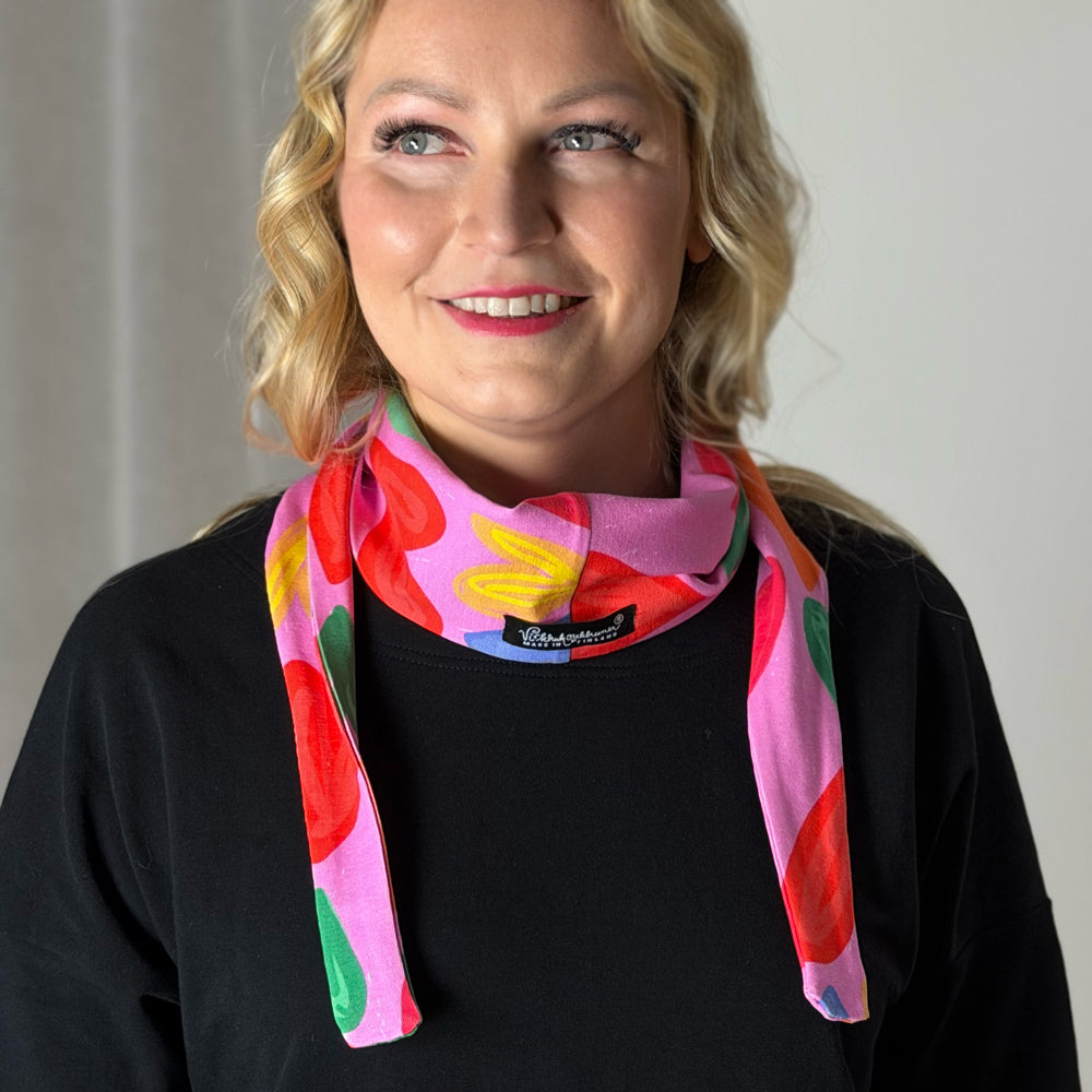 Lirpukka trikoohuivi | HERTTA | pinkki