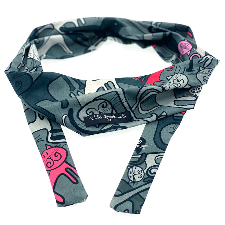 Lirpukka Jersey Scarf | KISUMISU | grey-pink