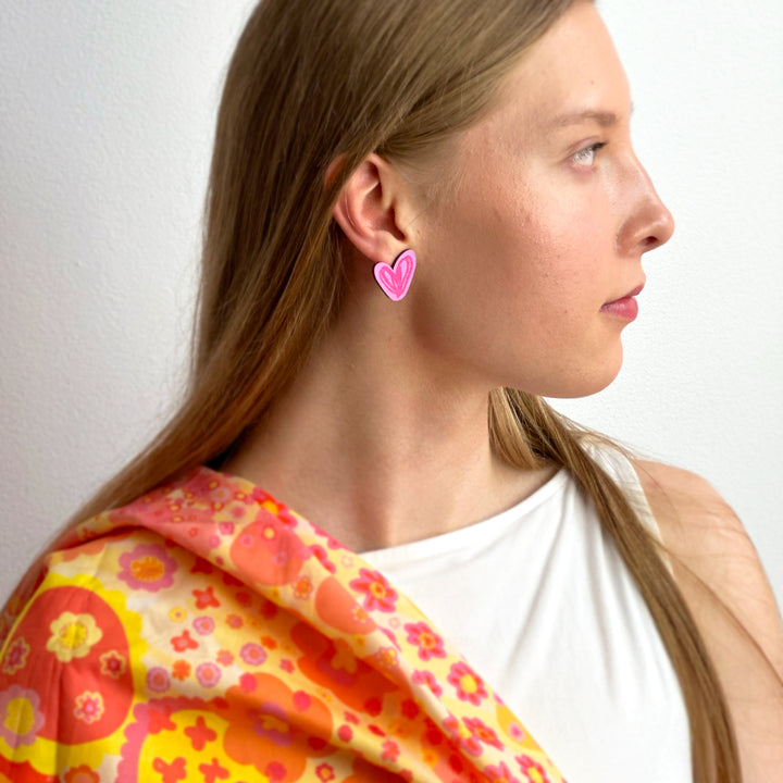 Nappikorvakorut | HERTTA | pinkki