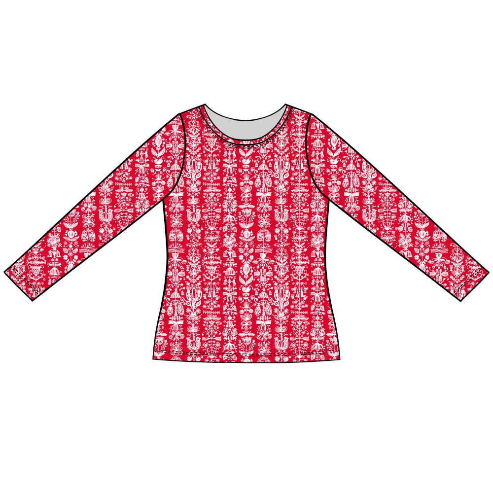 Normi blouse | HEILI | red