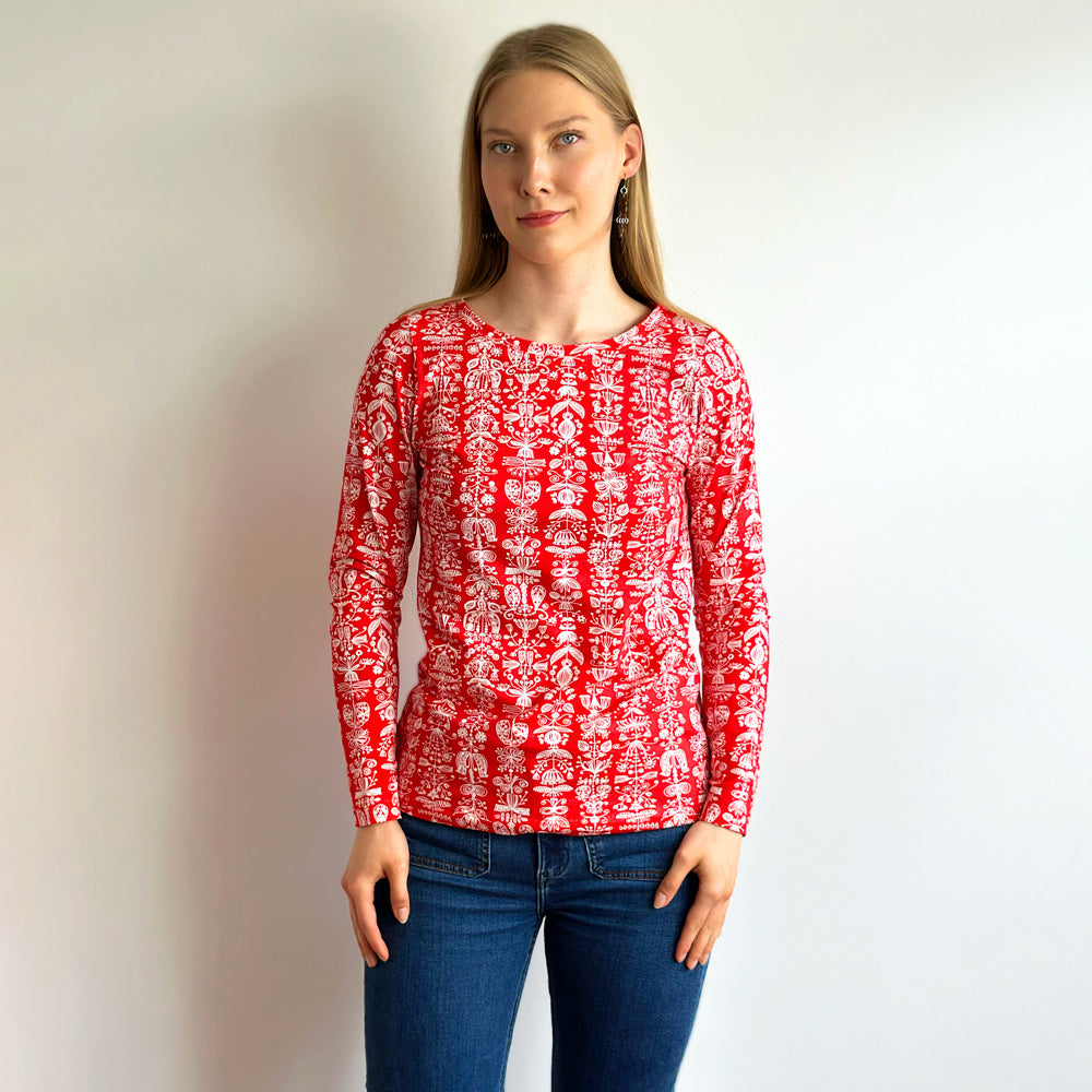 Normi blouse | HEILI | red