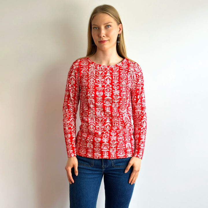 Normi blouse | HEILI | red