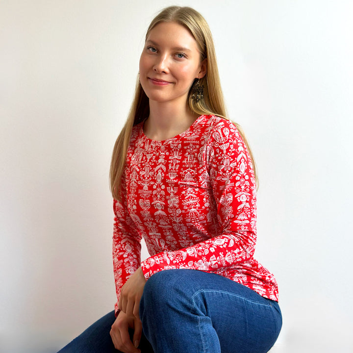 Normi blouse | HEILI | red