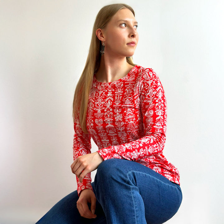 Normi blouse | HEILI | red