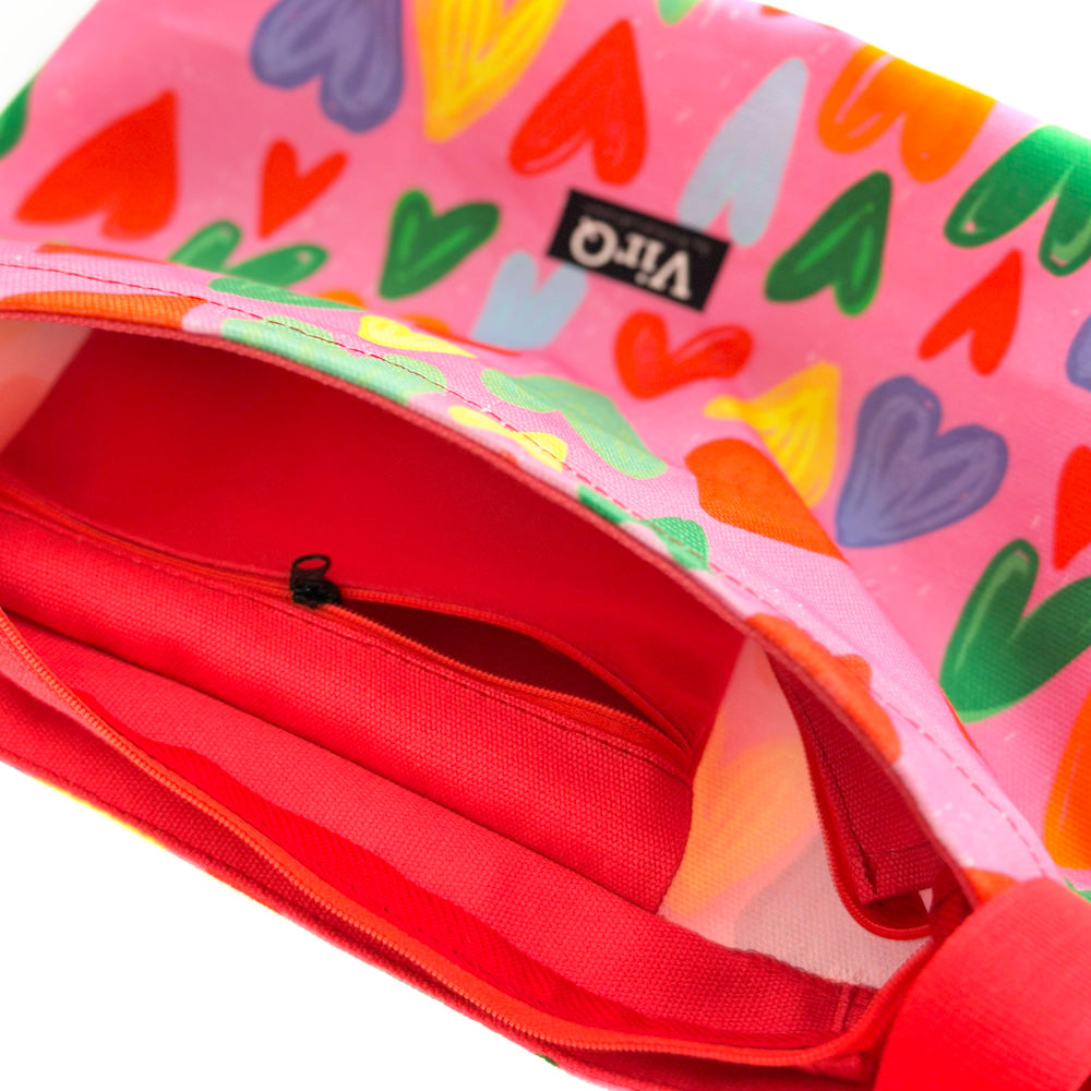 Olka olkalaukku | HERTTA | pinkki