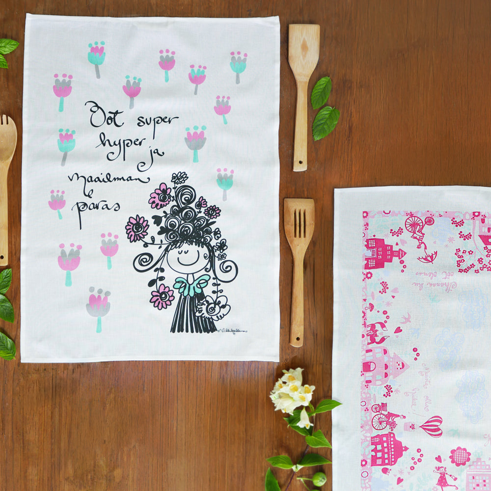 Keittiöpyyhekimppa | SYNTTÄRITARJOUS