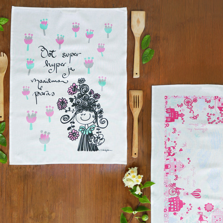 Keittiöpyyhekimppa | SYNTTÄRITARJOUS