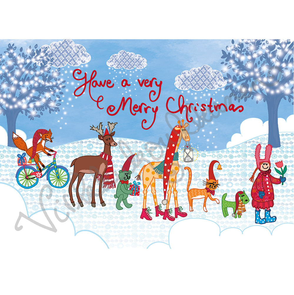 Joulukortti "Have a very Merry Christmas" 473