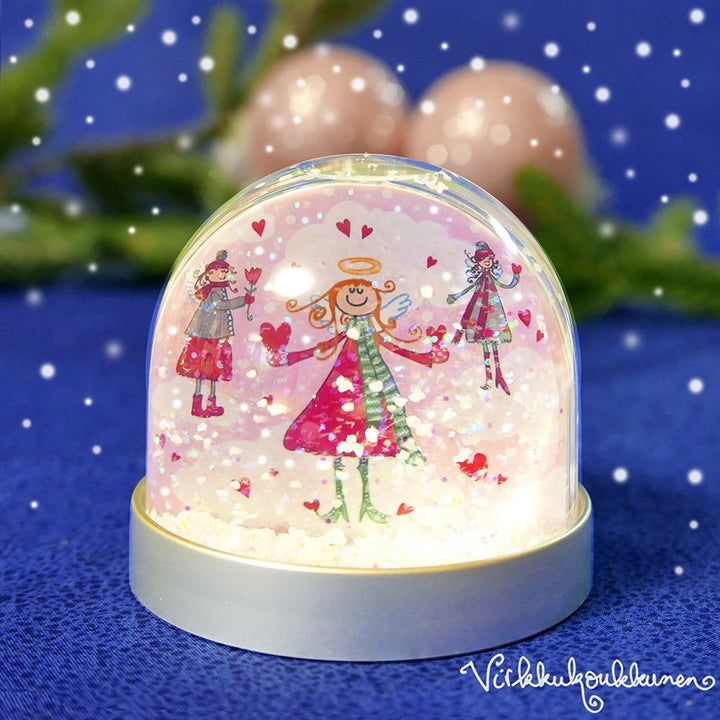 sokerienkeli-lumisadepallo